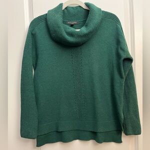 Banana Republic Green Cowl Neck Sweater Petite Small